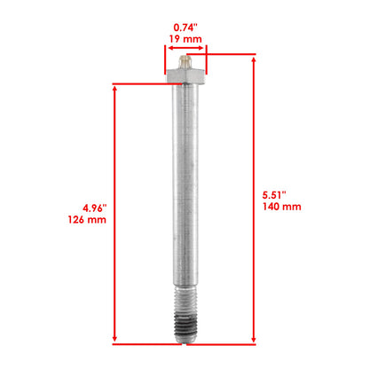 Deck Wheel Arm Replacement for John Deere X730 X738 X750 X758 X940 (2008–2013)