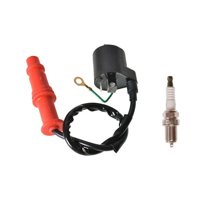 Ignition Coil & Spark Plug Kit for Polaris Magnum 425 500 (1995–2002) 3084690 3085227