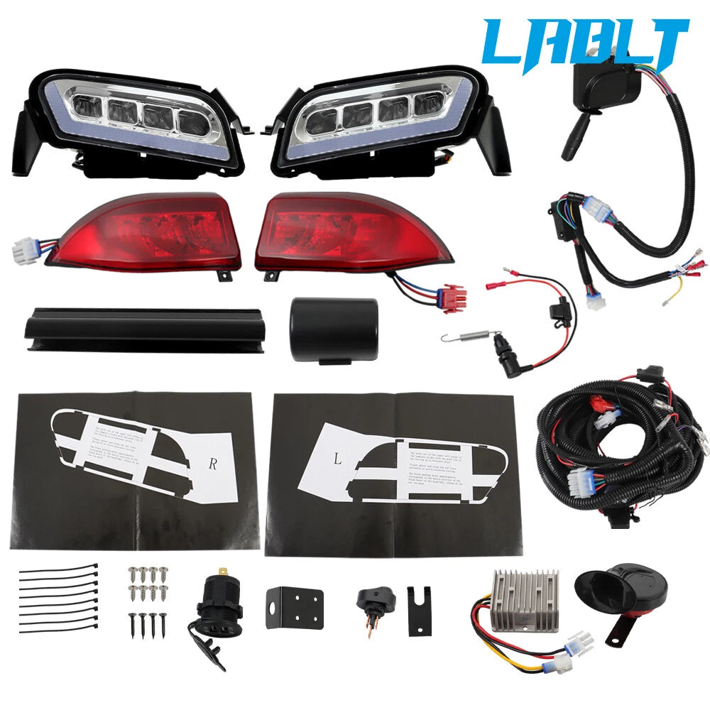 LED Headlight & Tail Light for Club Car Tempo (2018–Present)