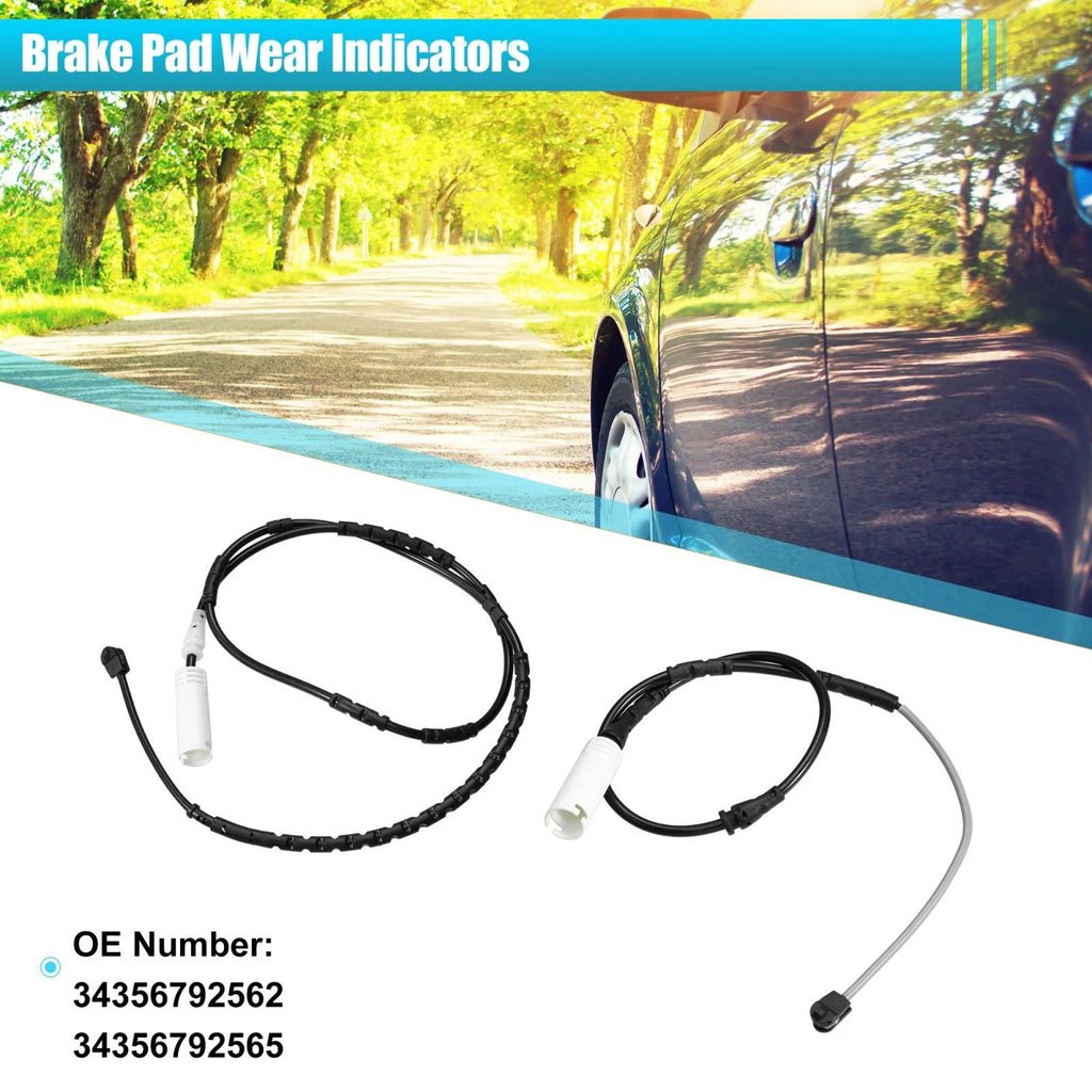 Brake Pad Wear Sensor Front Rear Set for BMW X1 (2013–2015)
