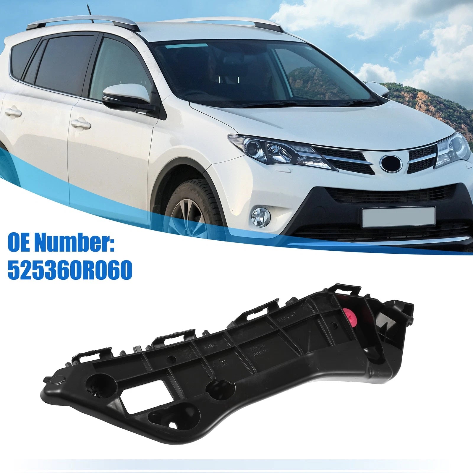Left Side Front Bumper Mounting Support Bracket for Toyota RAV4 (2019–2024)