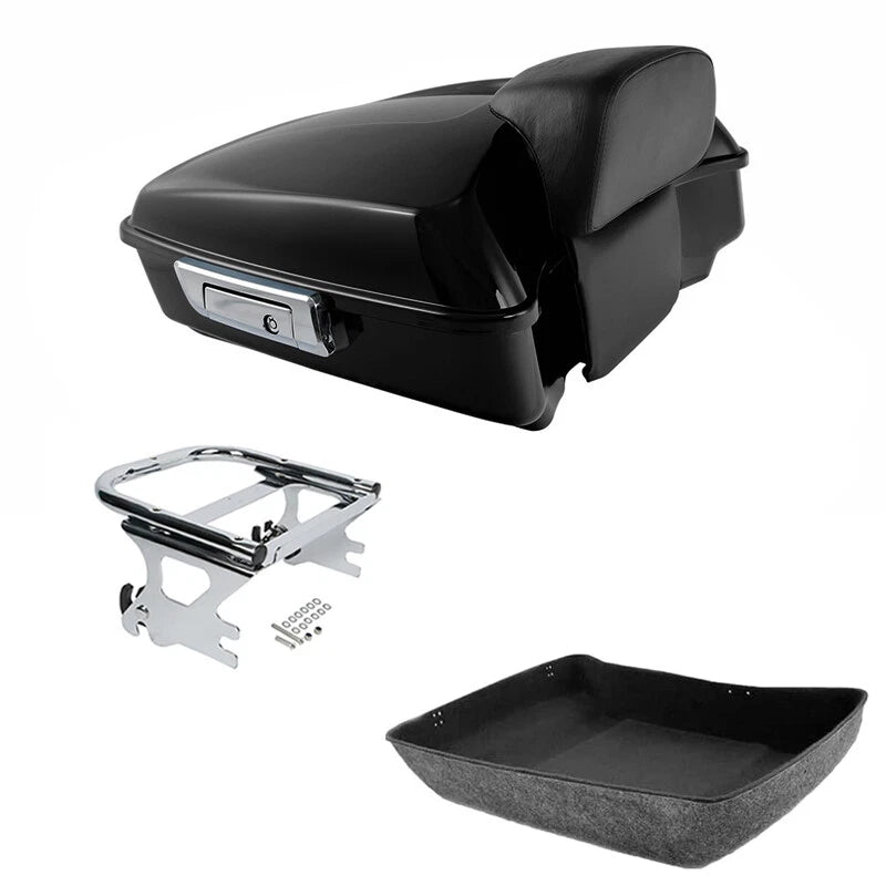 Chopped Trunk Backrest Mount for Harley Touring Models (1997–2008)