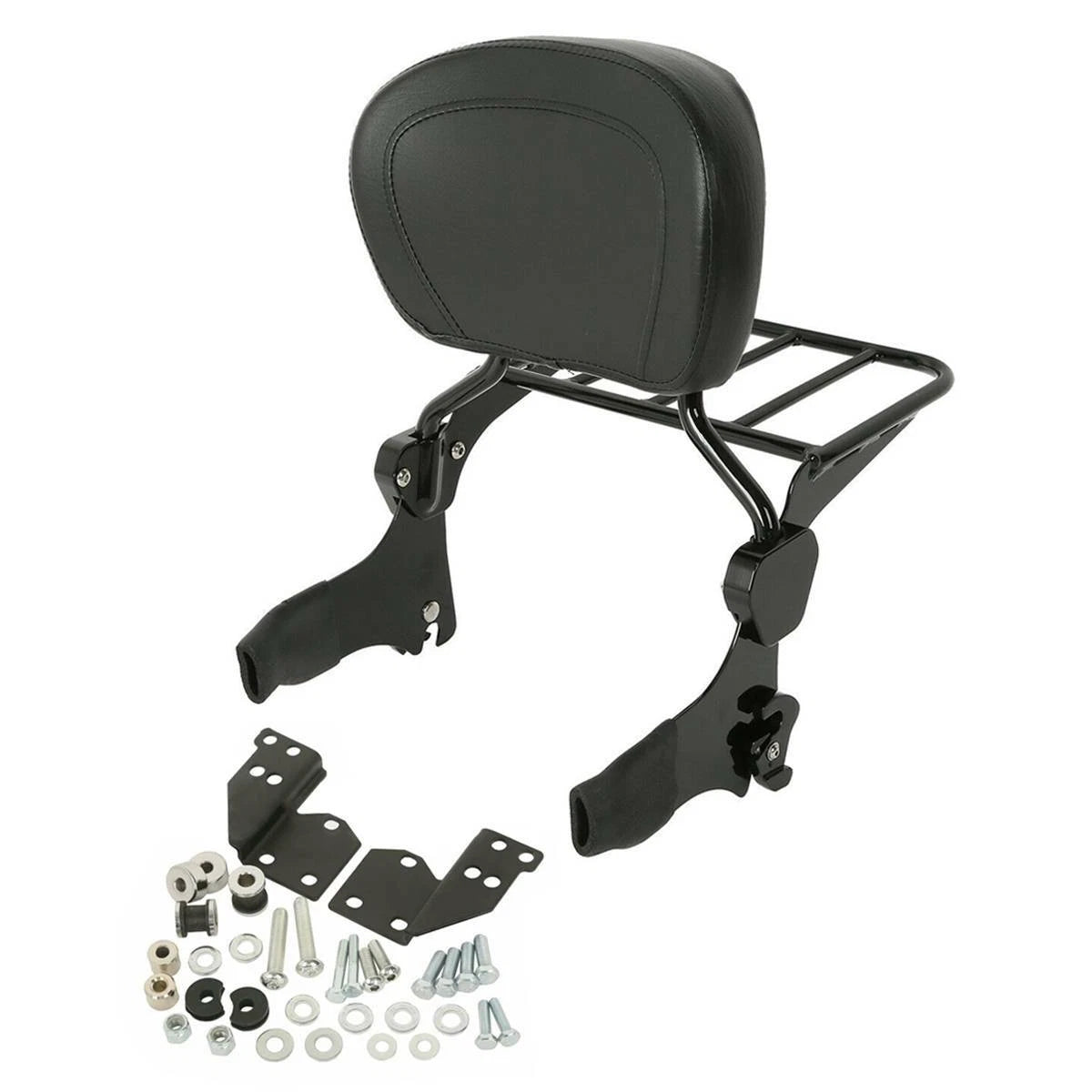 Backrest Sissy Bar Luggage Rack for Harley Electra Glide (1997–2008)