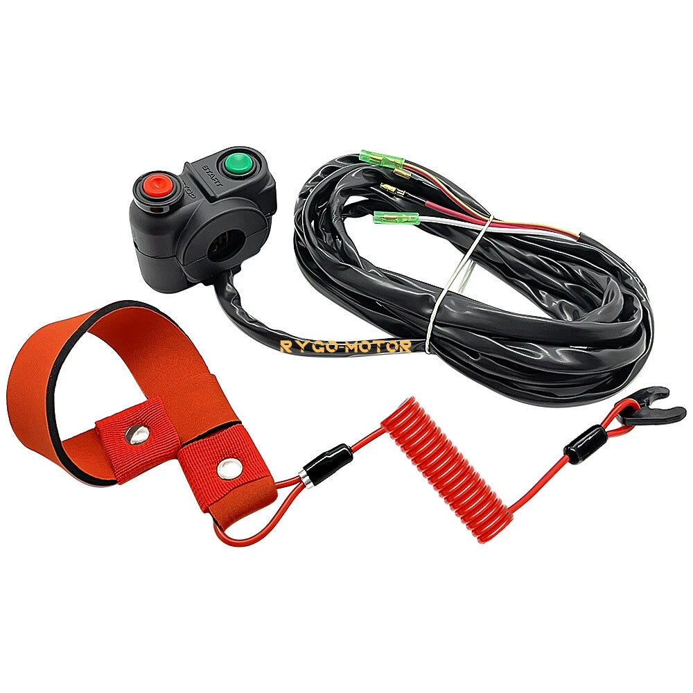 Start Stop Kill Switch for Kawasaki Jet Ski JF650 TS 650 (1989–1996) 27004-3709