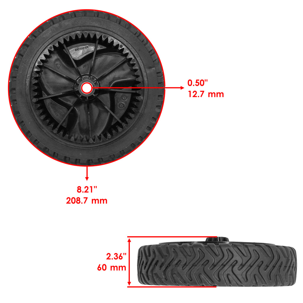 Front Wheel Gear Assembly Replacement for Toro Recycler 22 Walk-Behind (1994–2010)