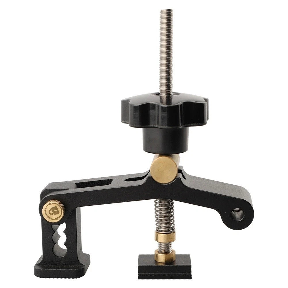 Aluminum Alloy Woodworking Clamp with Rubber Feet for T-Track Mounting
