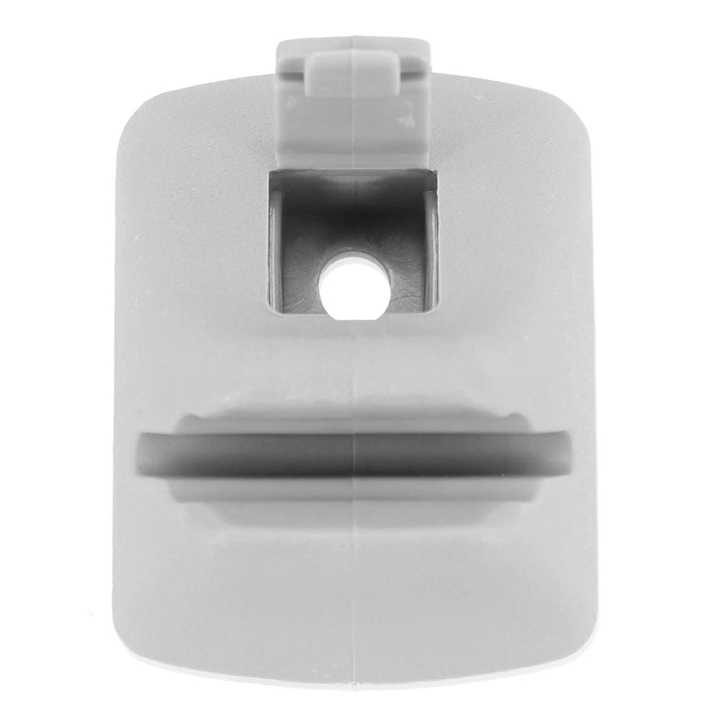 Set of 2 Sun Visor Clips for Ford Focus (2000–2004) Gray Plastic