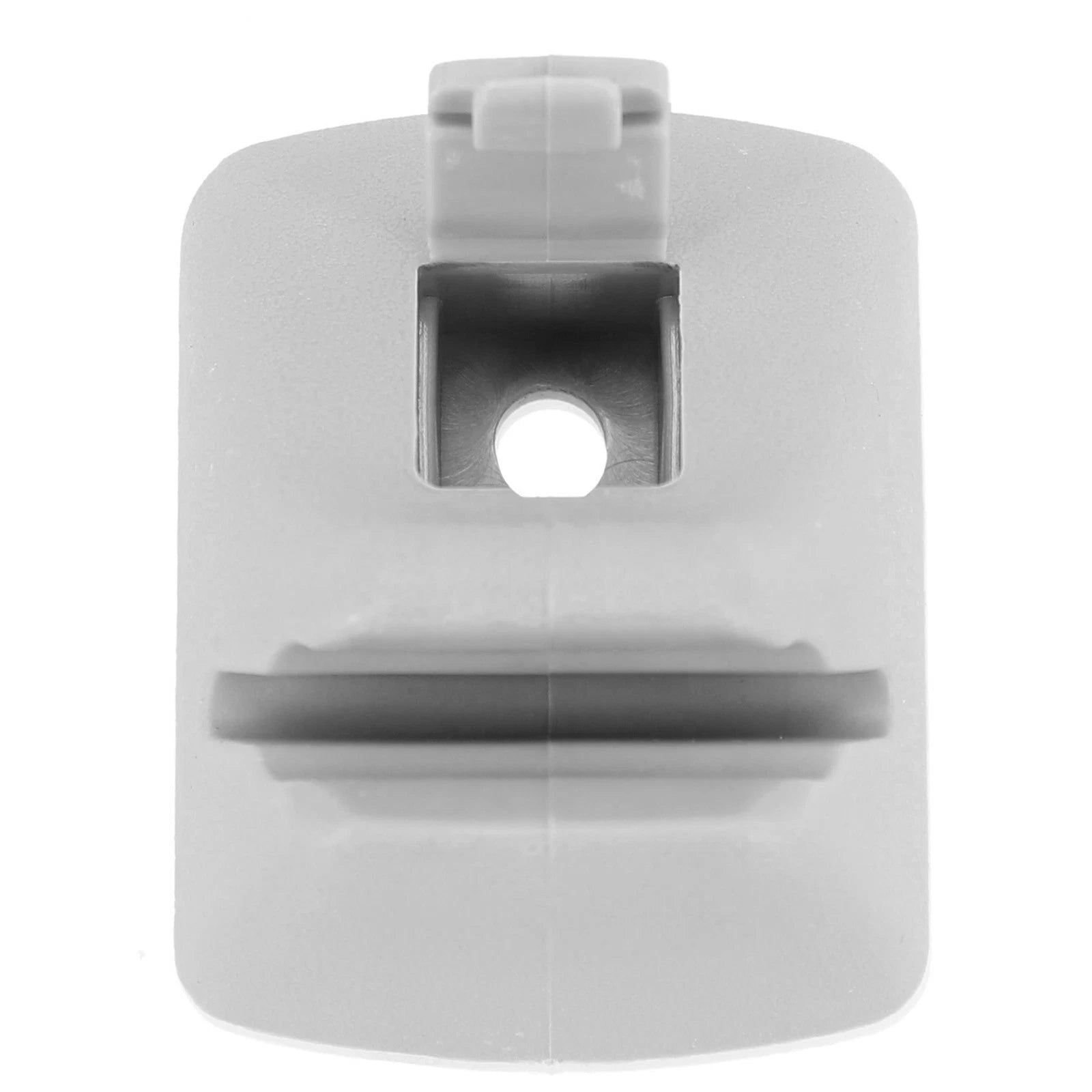 Set of 2 Sun Visor Clips for Ford Focus (2000–2004) Gray Plastic