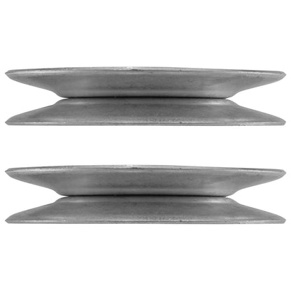Deck Sheave Idler Pulley Replacement for John Deere X465 X485 X748 (48–62") (2)