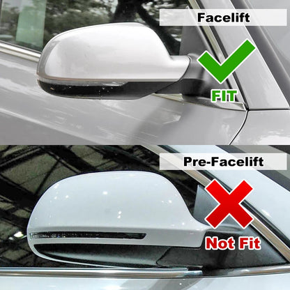 2X LED Side Wing Mirror Turn Signal Light for Audi A3 A4 S4 A5 S5