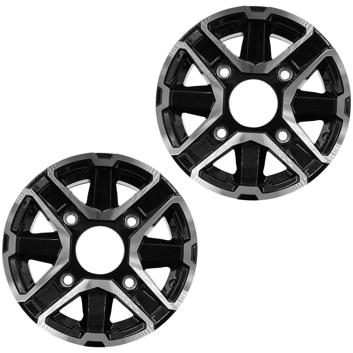 Caltric Front Wheel Rim Replacement for Polaris Ranger 570 Full Size (2015–2016)