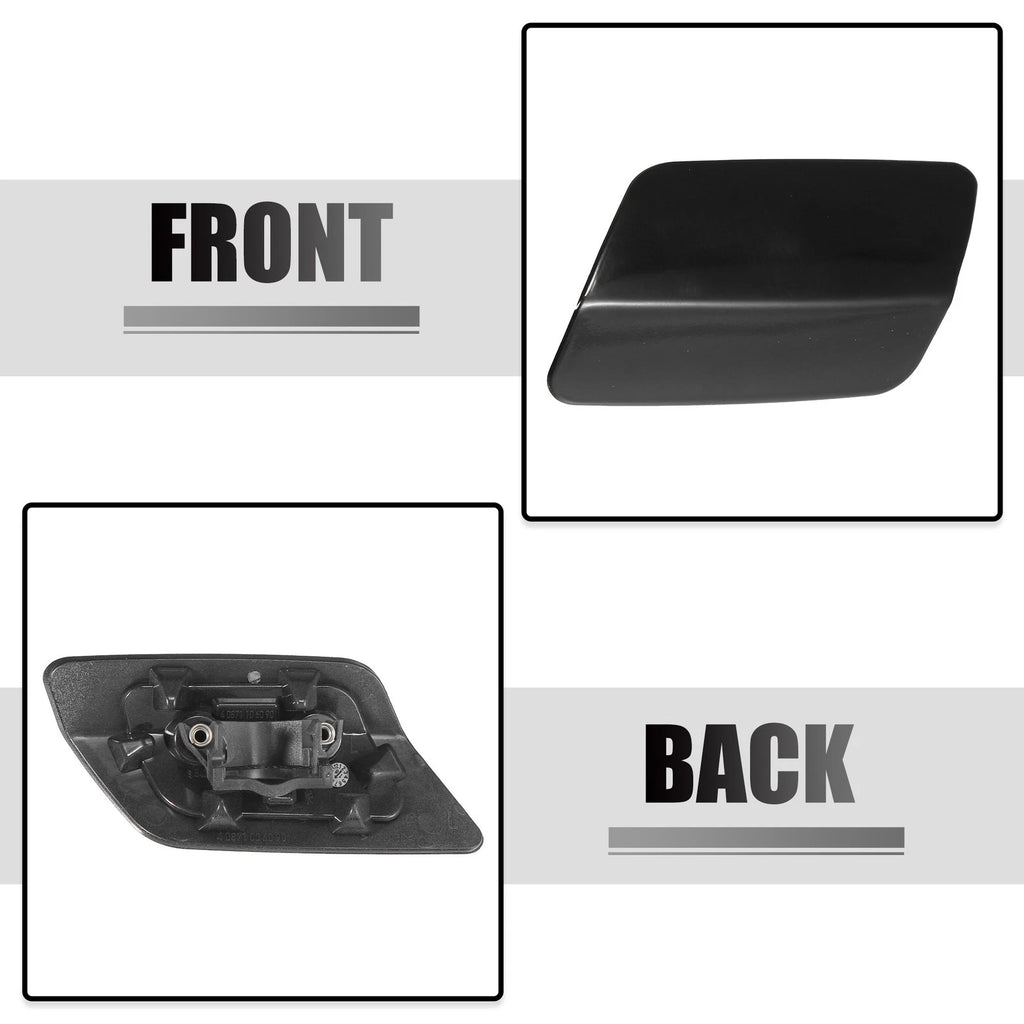 Front Left Headlight Washer Nozzle Cover for BMW E92 E93 (2007–2013)