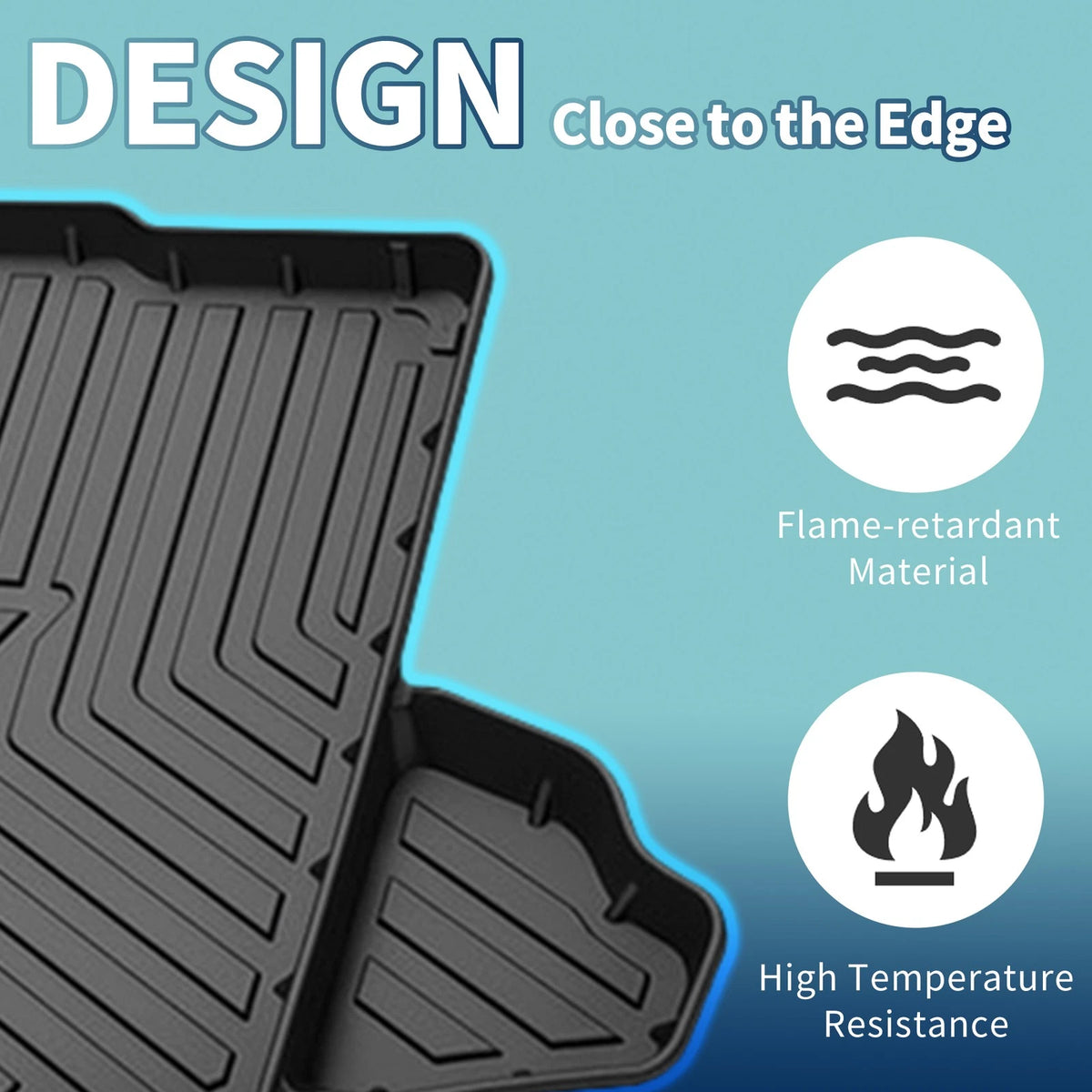 Rear Cargo Liner Flat Face TPE Replacement for Honda CRV (2017–2022)
