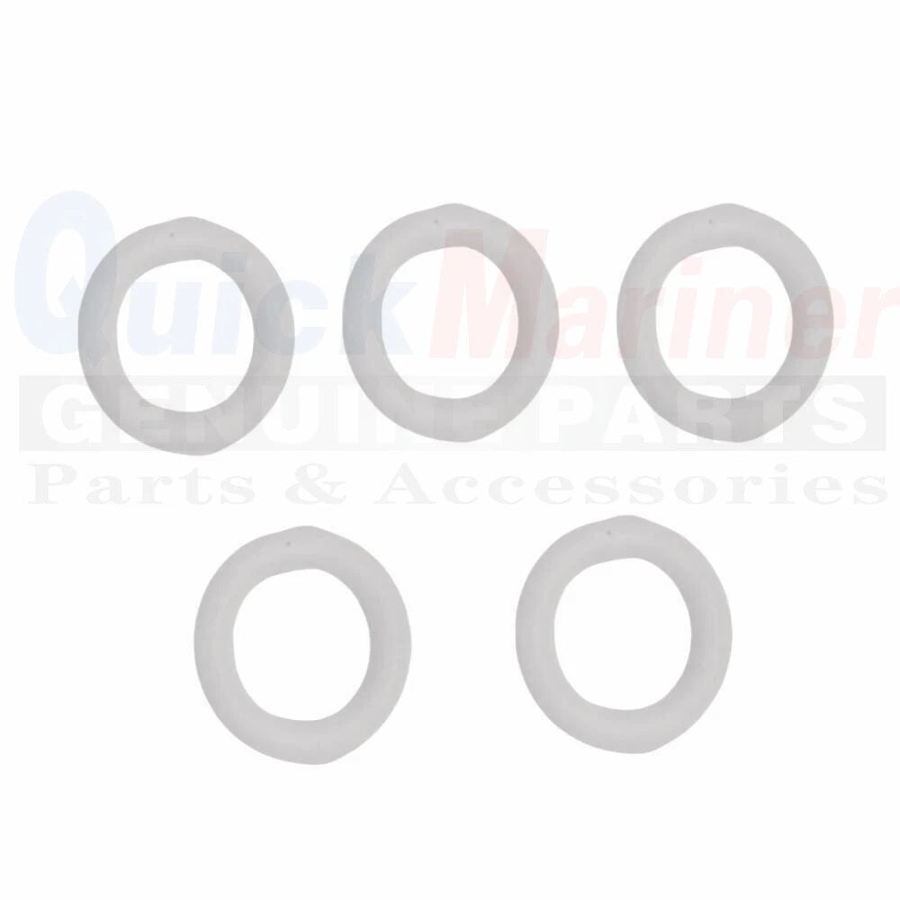 5 Plastic Drain/Fill Plug Washer For Johnson Evinrude 311598 Lower Unit 18-4248