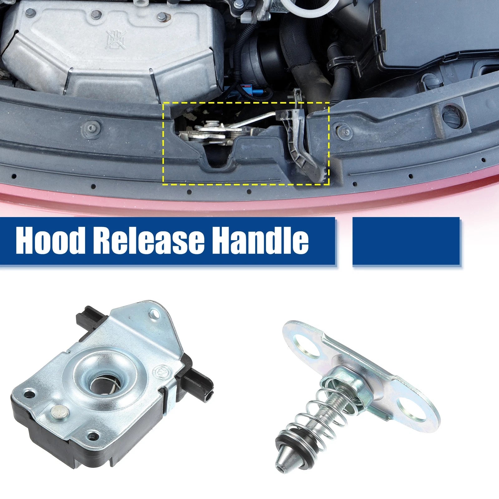 Hood Latch Lock Actuator Assembly Replacement Set for BMW (2000–2010)