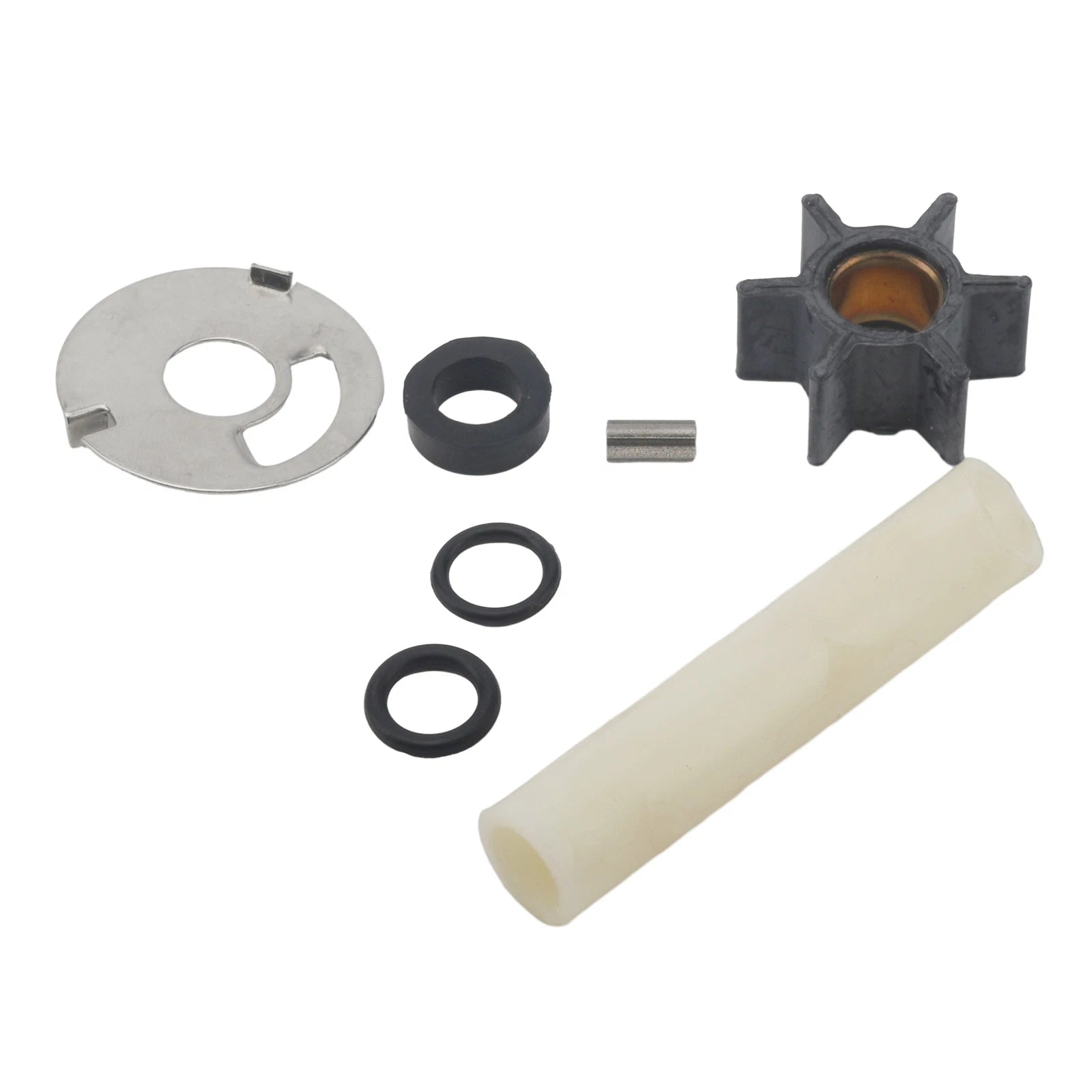 Water Pump Impeller Repair Kit for Mercury Outboards (4-9.8 HP) 47-39074