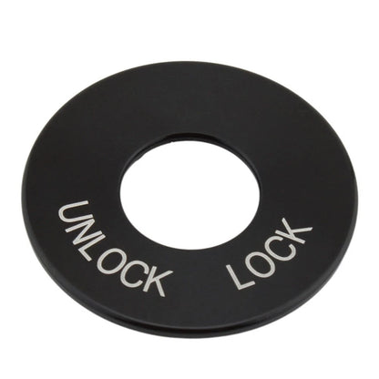 Ignition Fork Lock Trim Insert for Harley Road King FLHR (1994–2024) Black