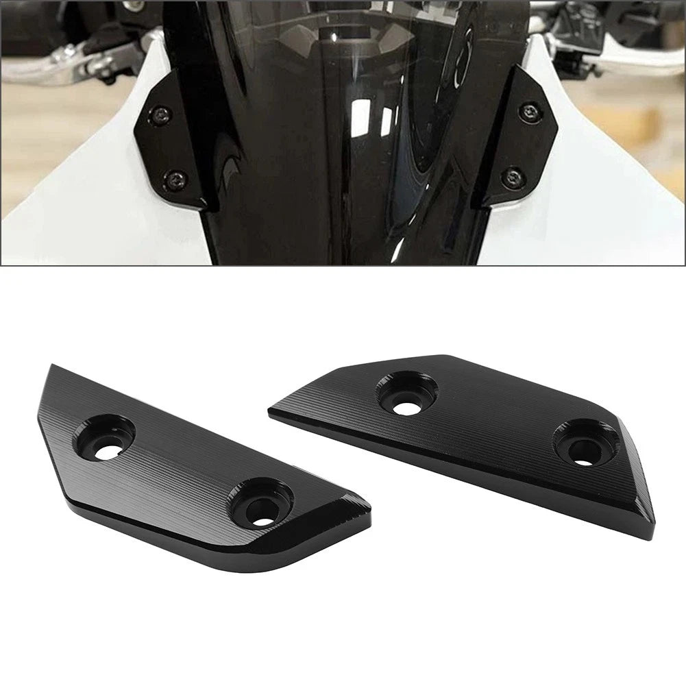 Mirror Delete Blank Block Off Base Plate for Daytona 660 (2024)