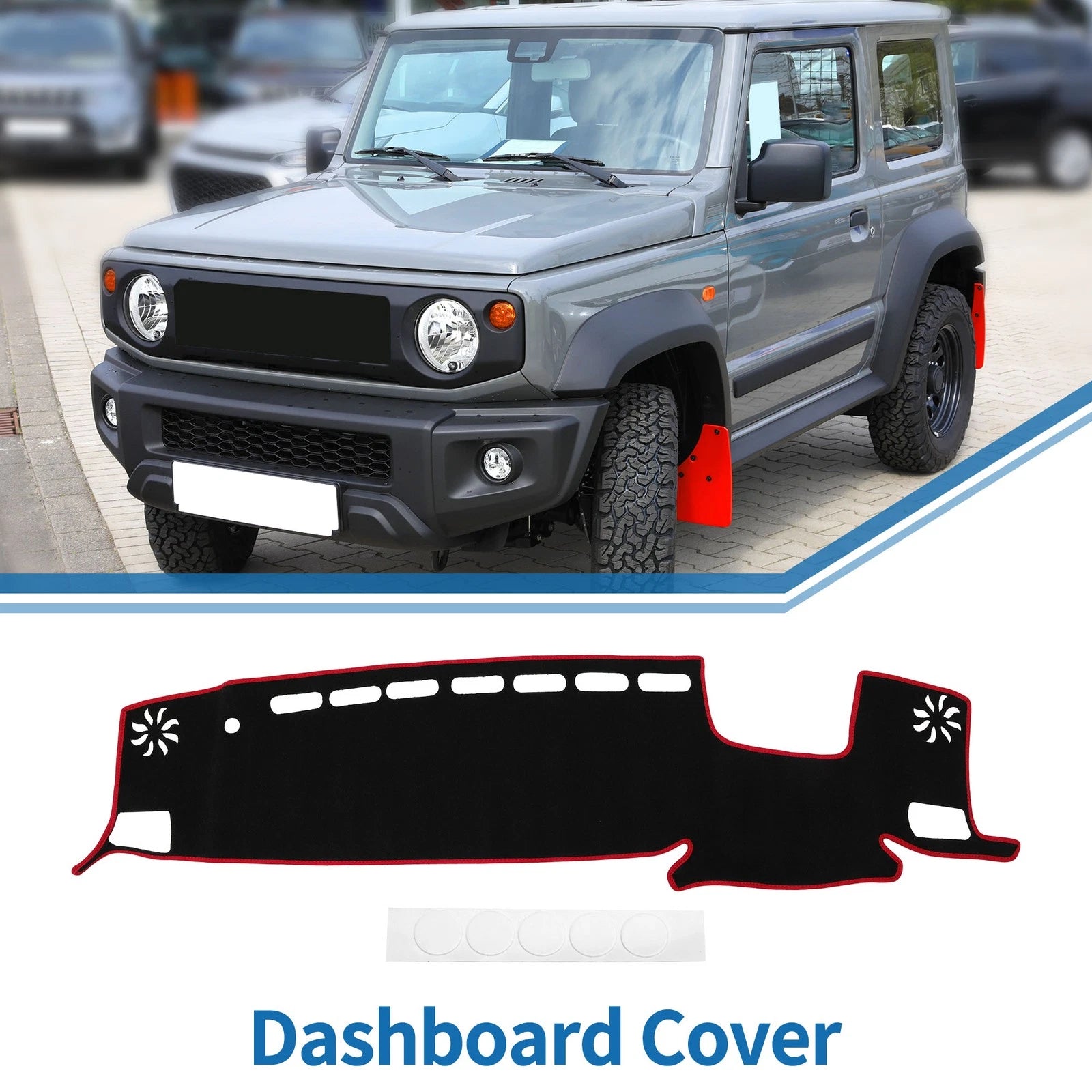 Dashboard Dash Cover Mat for Toyota Highlander Accessories (2021–2024)