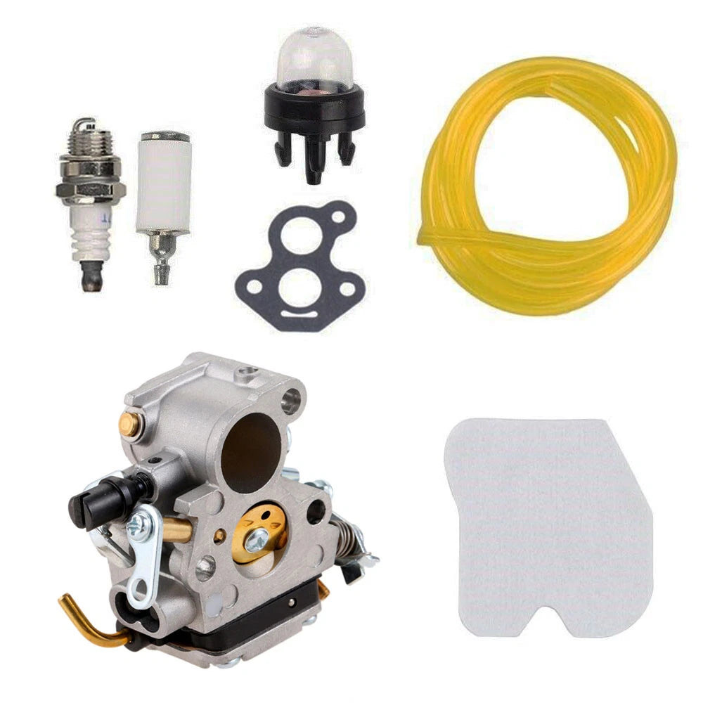 Carburetor Air Fuel Filter Kit for Husqvarna 235 235E 236 240 (574719402)