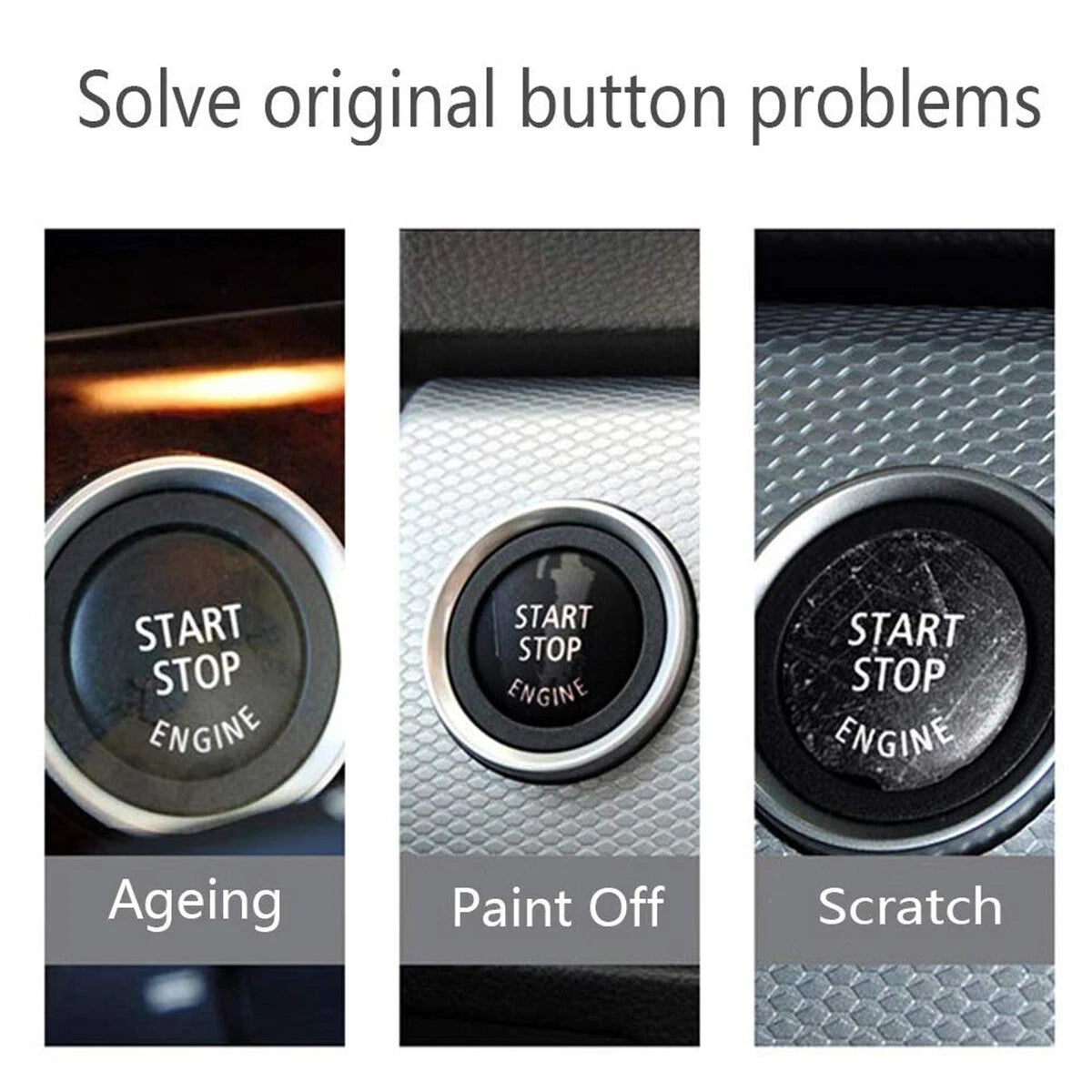Engine Start Stop Switch Button Replacement for BMW E90 (2006–2013)