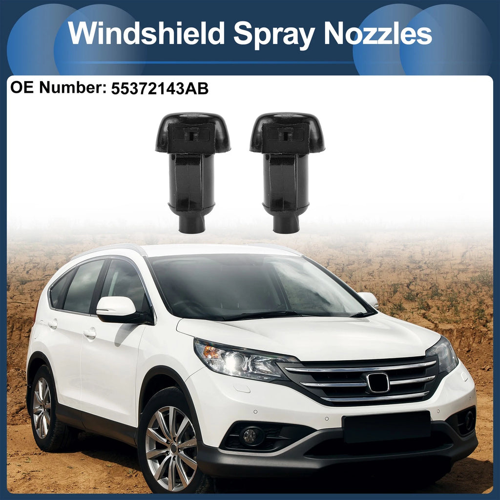 Windshield Washer Nozzle With Hose and Gasket for Chevy Silverado (2014–2018)