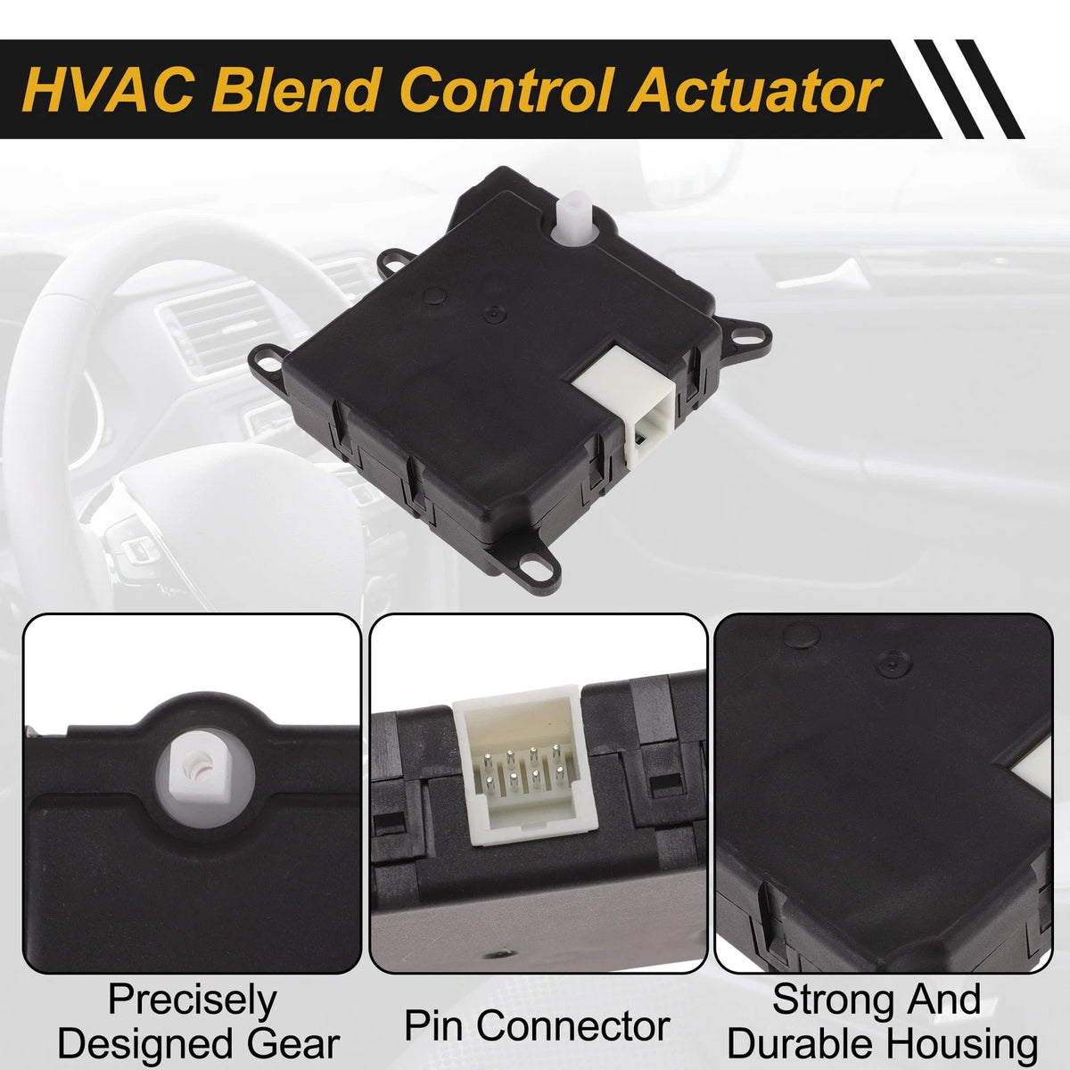 HVAC Heater Blend Door Actuator for Ford Transit (No. 95VW19E616A)