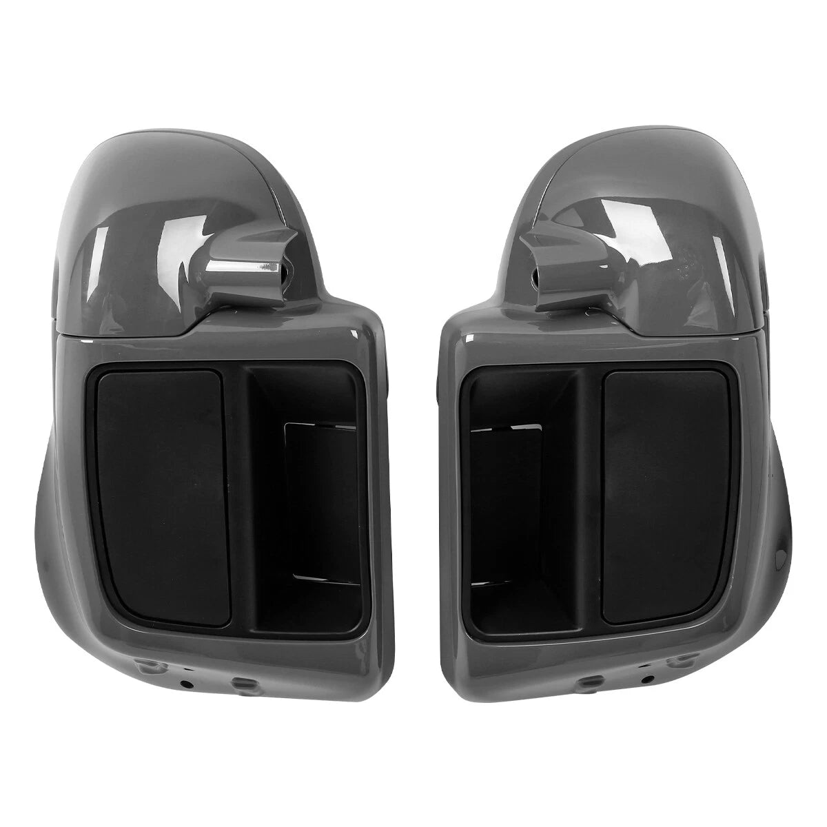 Lower Vented Fairing Speaker Pod for CVO Street Road Glide (2018) Gunship Gray