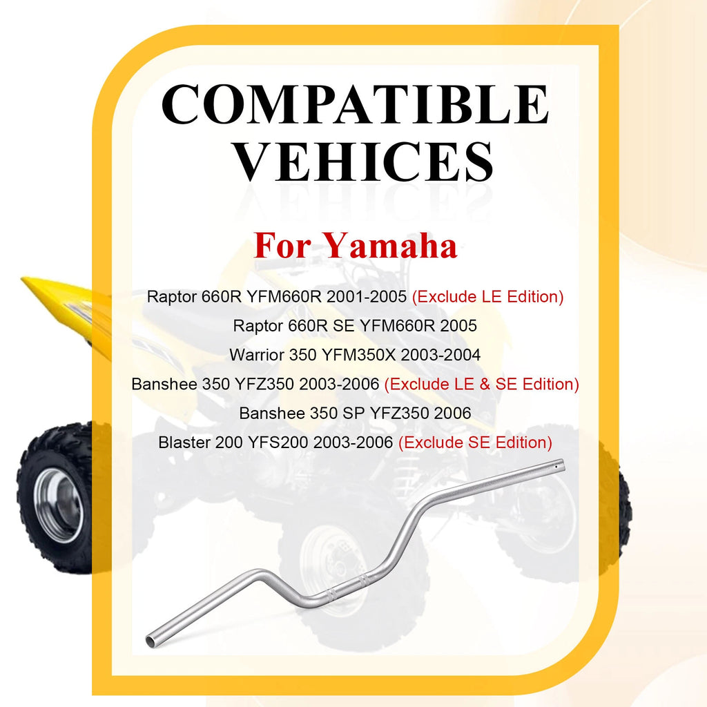 Handlebar for Yamaha Banshee 350 YFZ350/YFZ350SP (2003–2006)