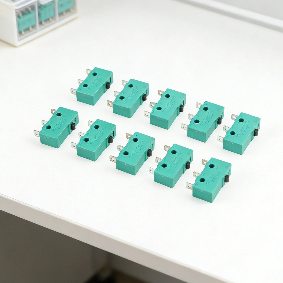 KW4 3Z 3 Switch for MINI (Dustproof, 5A, 250VAC, Green, Snap Action)