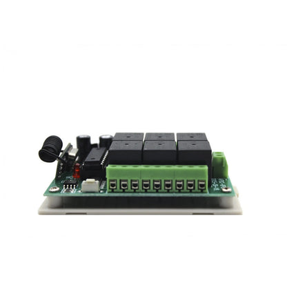 6-Channel Relay RF Wireless Remote Control Switch Transmitter Receiver Accessory