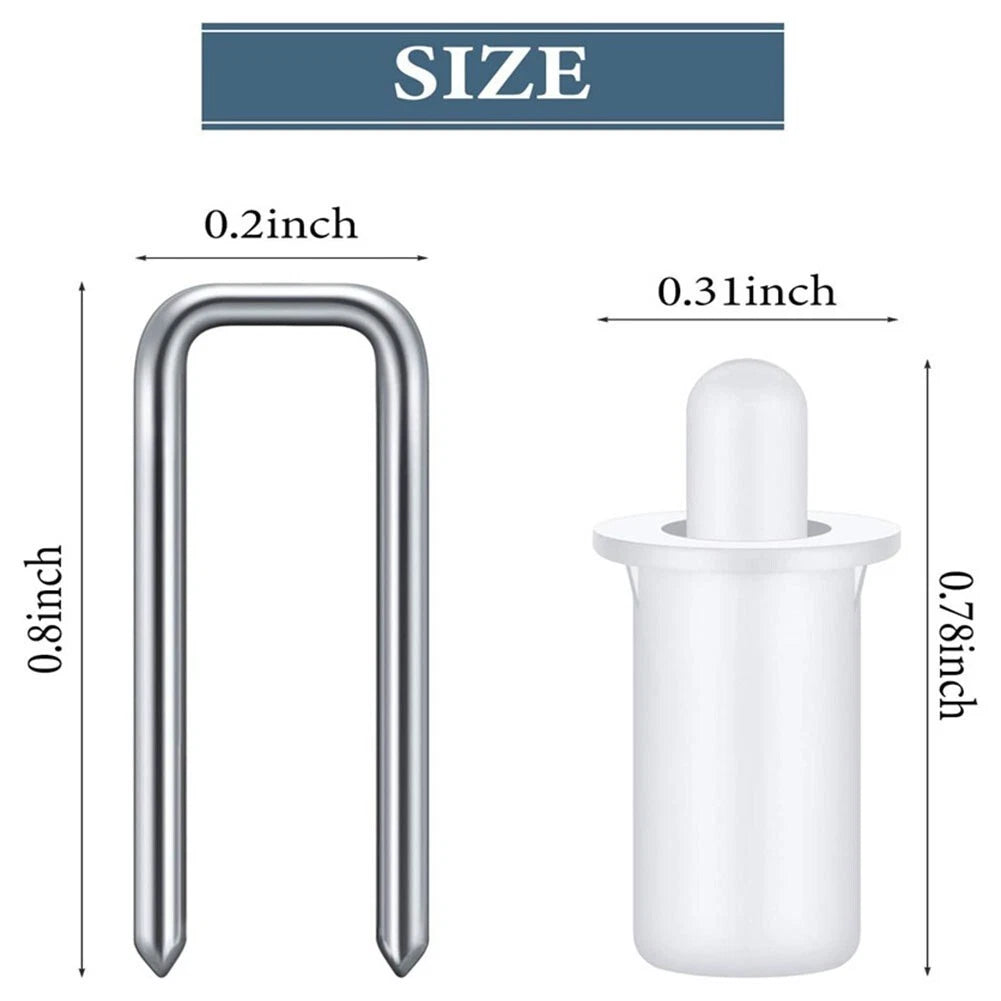 20 Latches and 20 Nails Repair Kit for Venetian Blinds