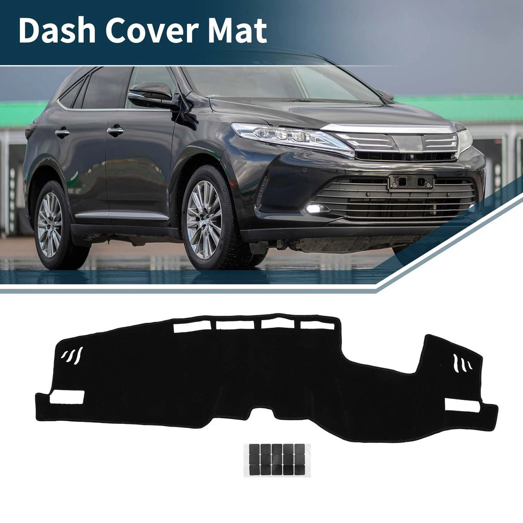 Dashboard Dash Cover Mat with Sticker for Toyota Harrier 80 (2020–2024)