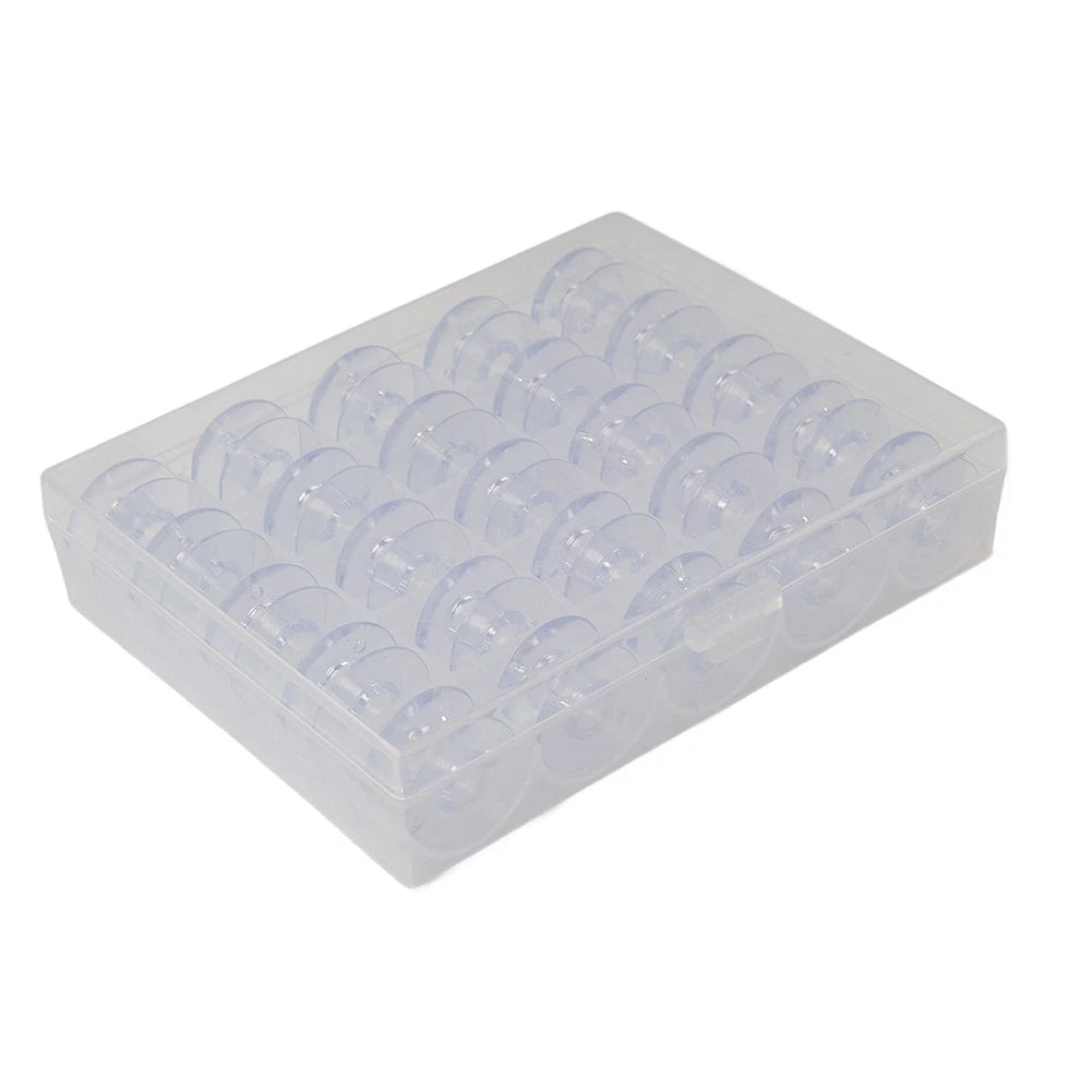 25 Pcs Plastic Bobbins for Singer Class 66 & White 8600, 8800 (#172336)