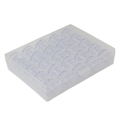 25 Pcs Plastic Bobbins for Singer Class 66 & White 8600, 8800 (#172336)