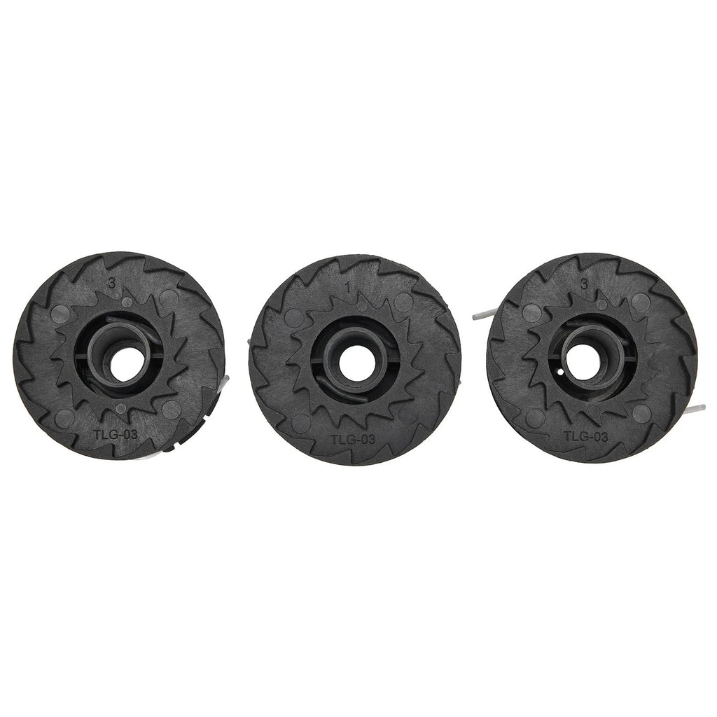 3X Replacement Spools for Greenworks G40LTK2 (2015–2019)