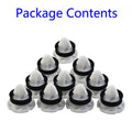 10X Door Trim Panel Mounting Clips for Renault (7703077476)