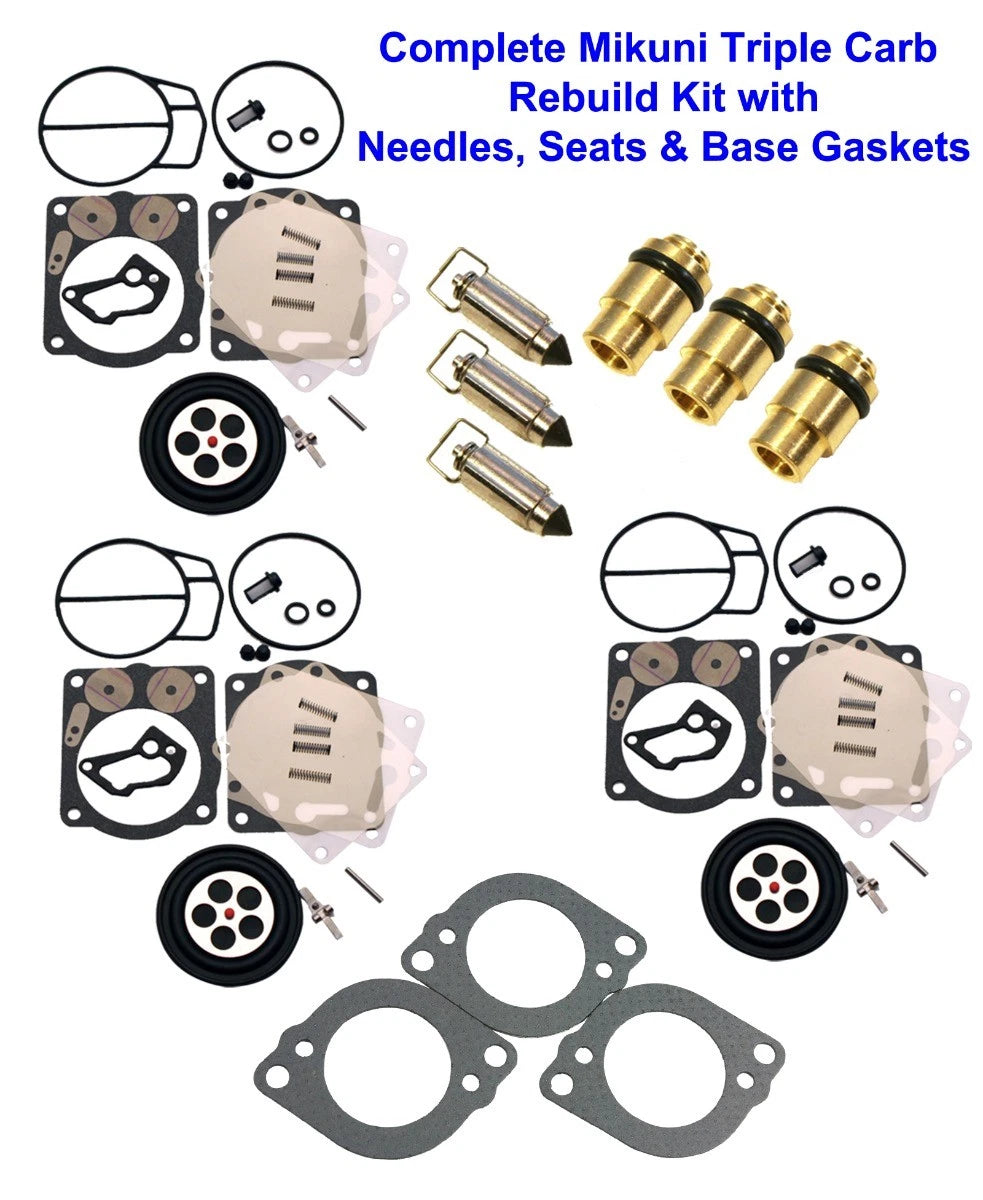 Mikuni Carburetor Rebuild Kit for Yamaha Triple