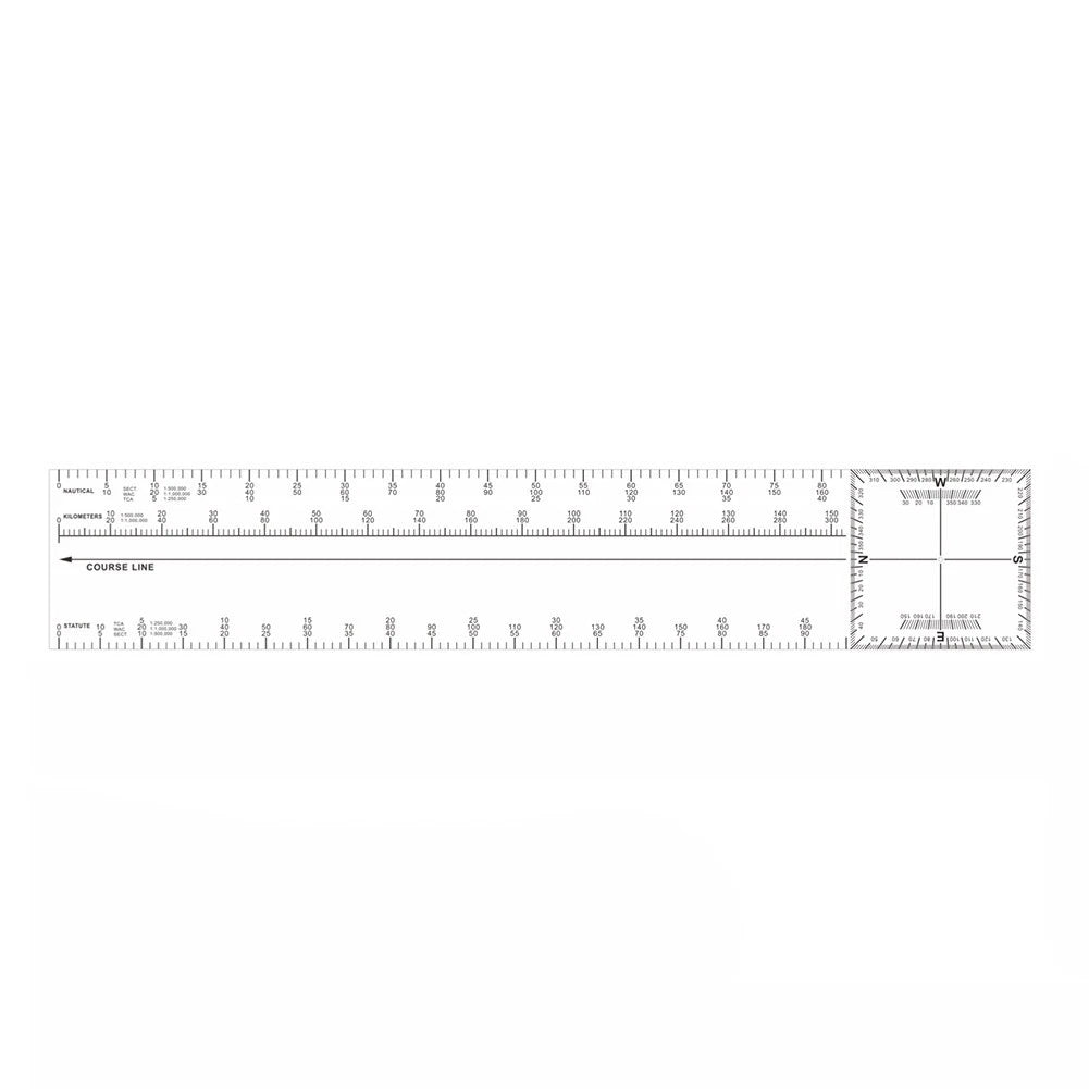 CNP-3 Slide Rule for Air Navigation Distance Angle Conversion (38.1x7cm)