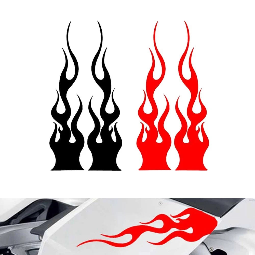 Flame Vinyl Decal Sticker for Car (15cm)