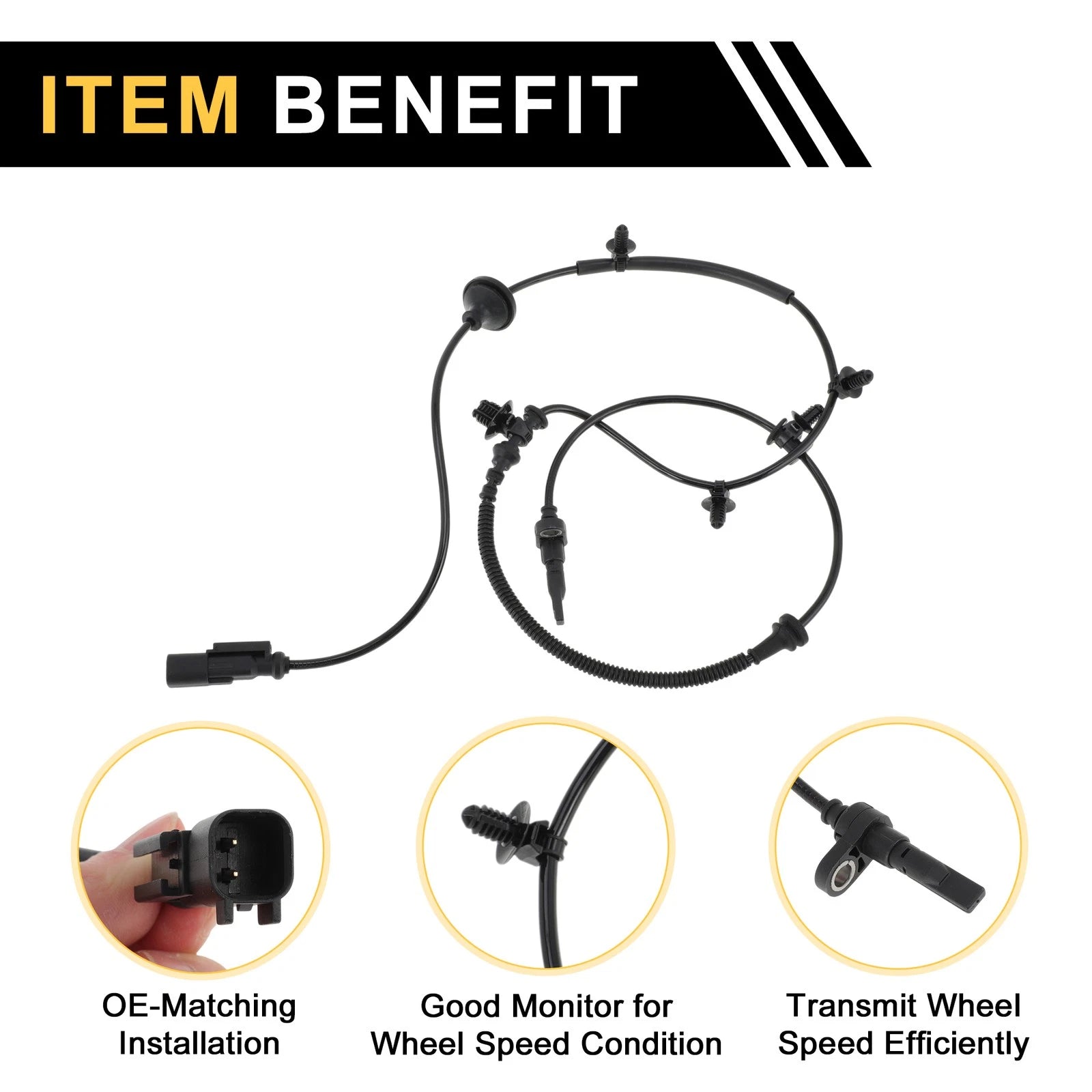ABS Wheel Speed Sensor No. 23251401 for Buick Enclave (2017–2020)