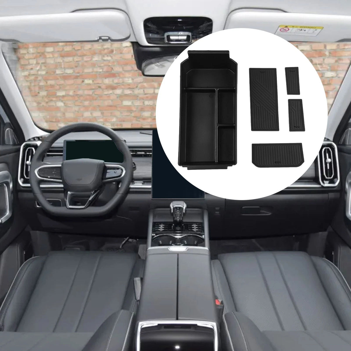 Organizing Solution EBRO S700 Center Console Armrest Box Easy Installation