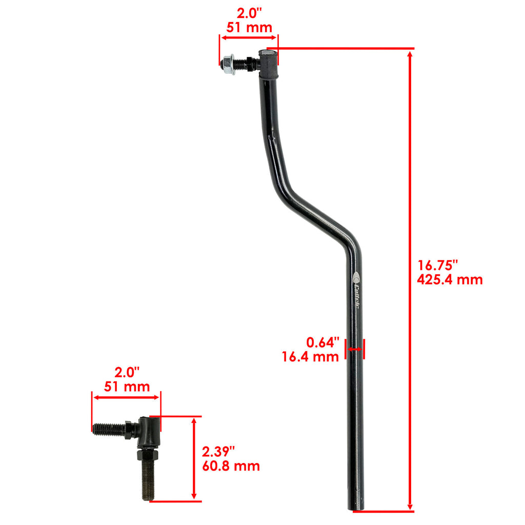 Left Side Drag Link Replacement for John Deere L110 L111 L118 L120 (2000–2000)