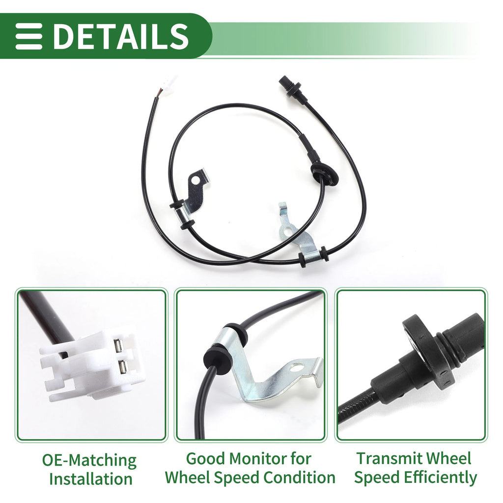 ABS Wheel Speed Sensor for Mazda 6 (2008–2011) No.GS1D4371Y, S1D4371YA