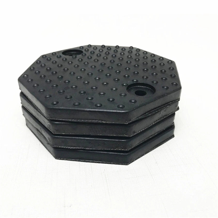 Set of 4 Rubber Car Post Lift Arm Pads for Auto Hoist Jack Frame