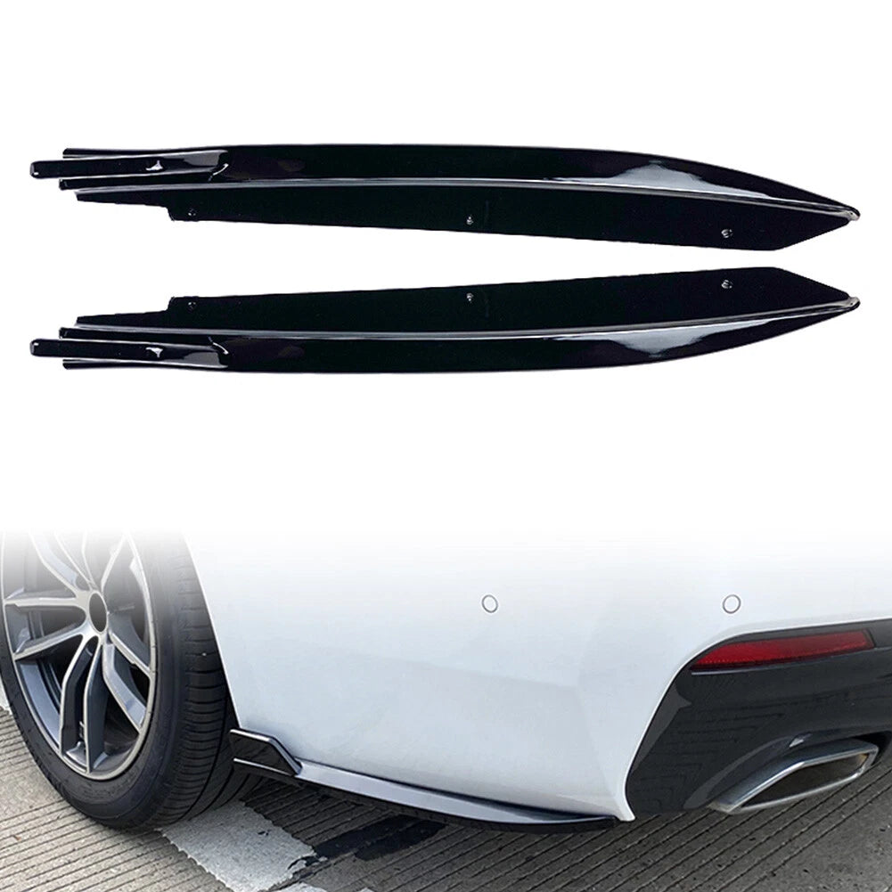 Rear Bumper Lip Diffuser Splitter for BMW 5 Series G30 M-Tech (2017–2022)