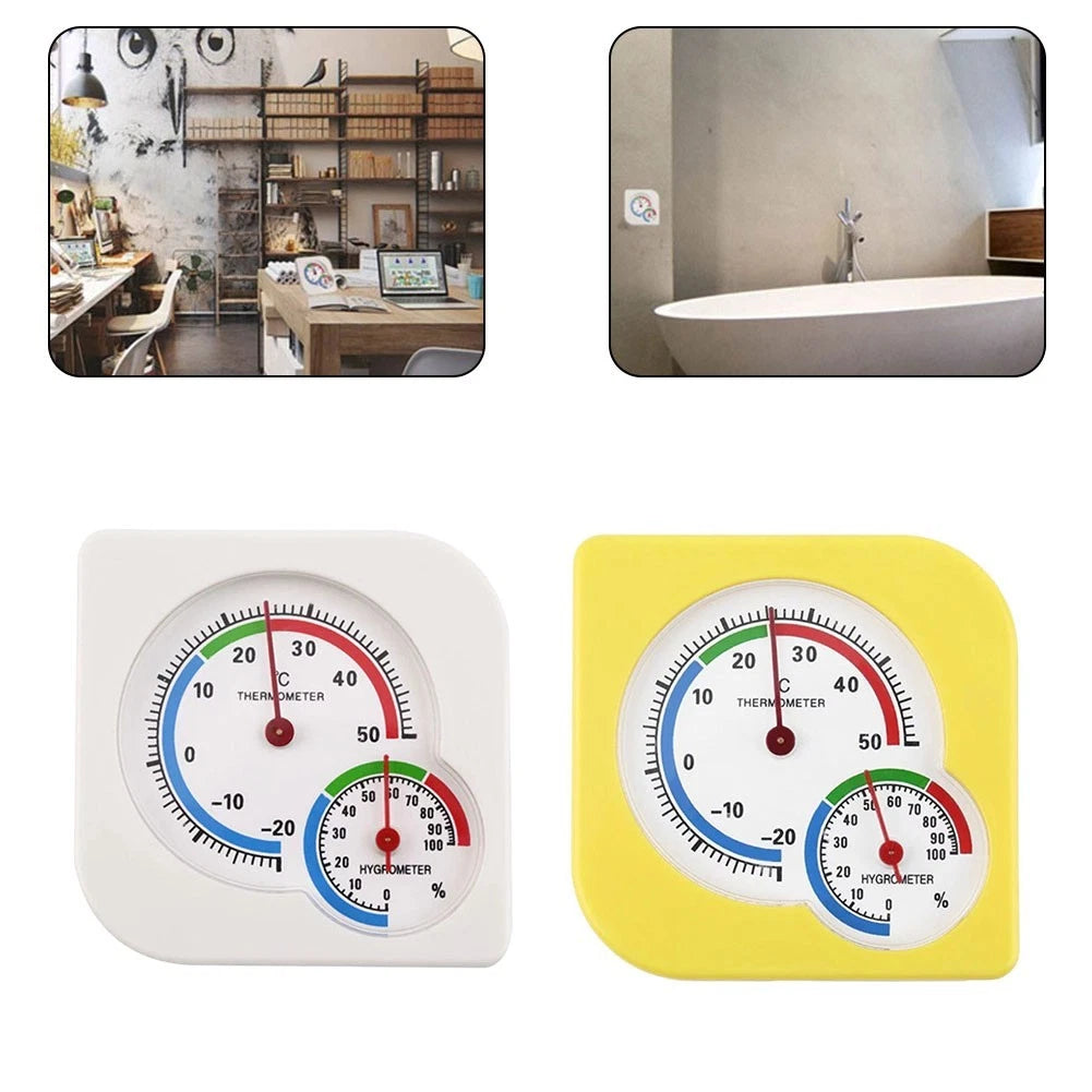 Thermometer Humidity for Indoor Garden (Analogue, 7.2x7.2cm)
