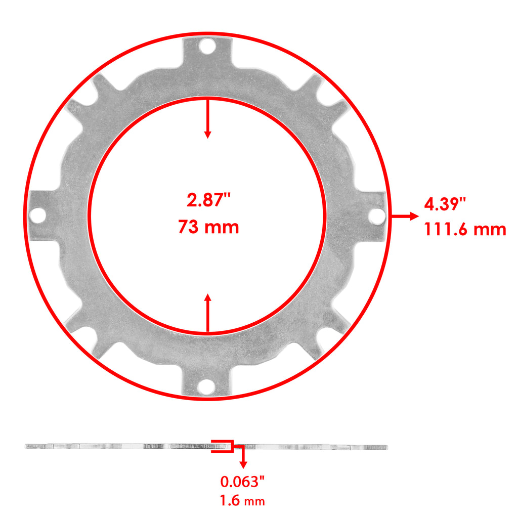 Clutch Steel Plate Replacement for Honda (2002–2018)