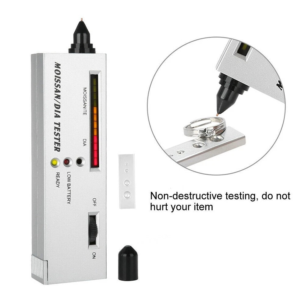 Moissanite Tester for Jewelry (9V Battery)