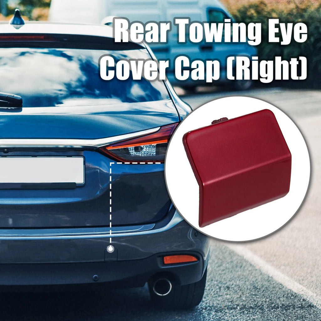 Rear Right Bumper Tow Hook Cover Replacement for Mazda 6 (2014–2018)